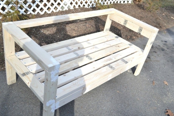 2X4 Outdoor Furniture Plans Easiest 2X4 Bench Plans Ever | 2X4 Bench, Bench Plans Image 058