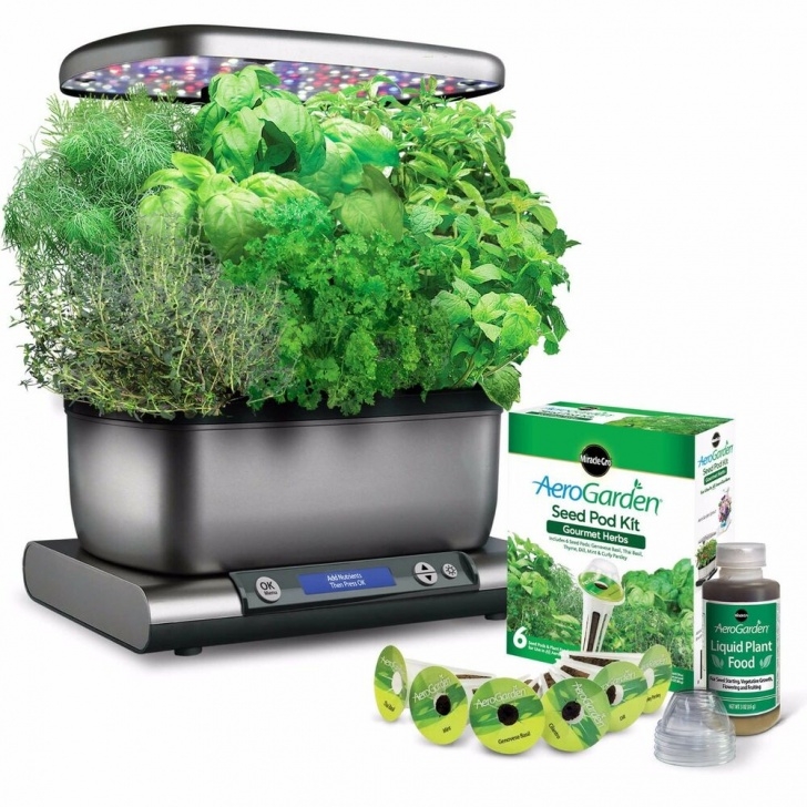 Aerogarden In Home Garden System New Miracle-Gro® Aerogarden™ Harvest Plus Seed Kit In Grey Picture 026