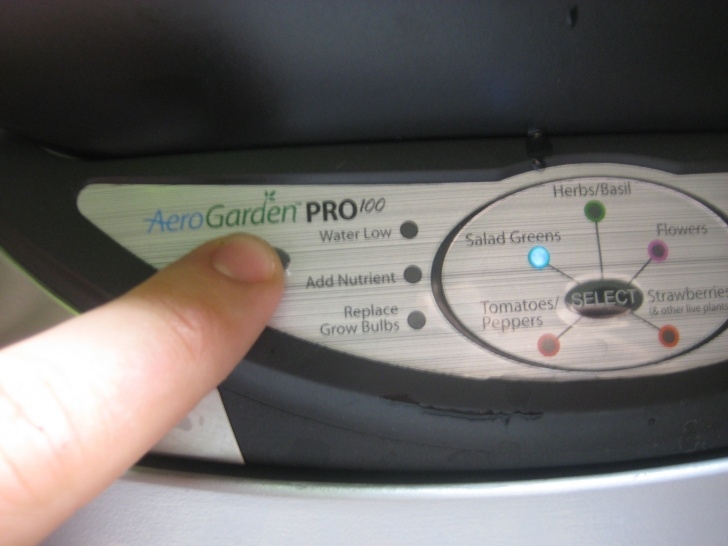 Aerogarden Reset Nutrient Timer How To Feed The Aerogarden Pro 100 | So You Think You Want Image 748
