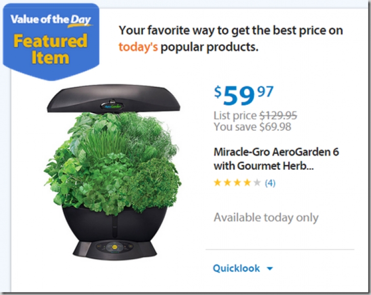 Aerogarden Water Capacity Walmart Values Of The Day: Kiddieland Disney Toy For $39 Image 177