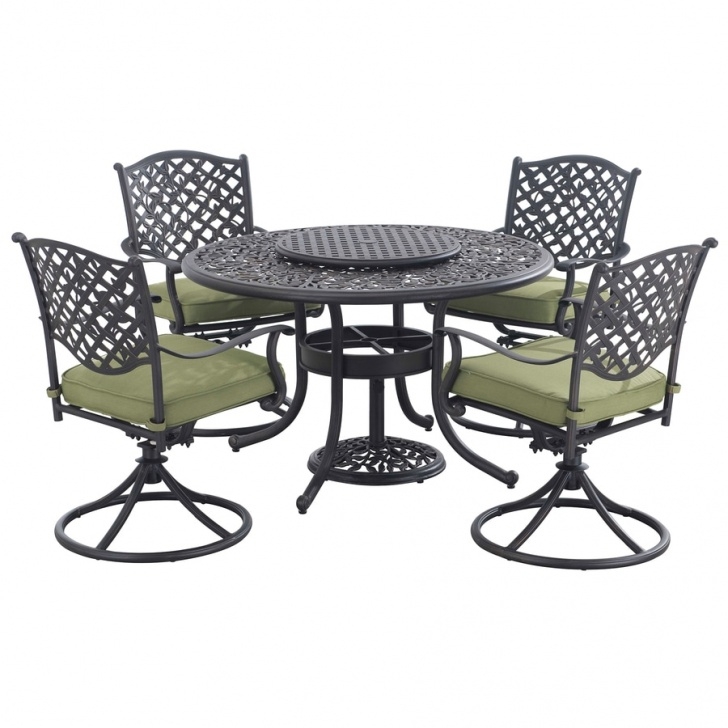 Aluminum Patio Dining Set Shop Sunjoy Vining 7-Piece Black Aluminum Dining Patio Picture 127