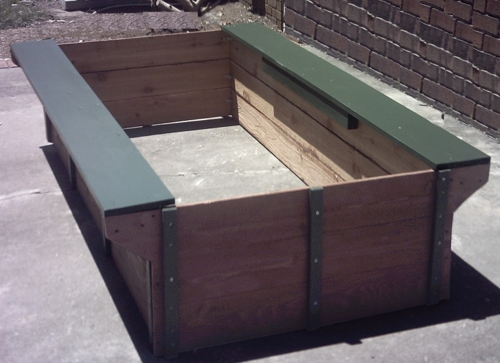 Ana White Garden Bed Raised Bed With Added Bench Shelves | Ana White Photo 887