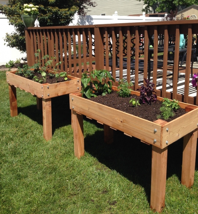 Ana White Raised Garden Bed New Counter Height Planters In Use | Ana White In 2020 Picture 380