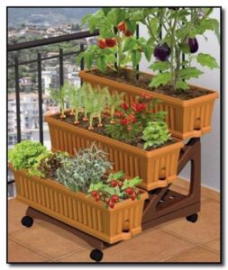 Apartment Balcony Herb Garden Vegetable Garden - Grow Your Best Garden Ever | Apartment Photo 285