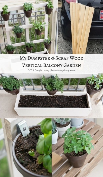 Apartment Balcony Vegetable Garden How To Build A Vertical Balcony Garden | Balcony Garden Image 590
