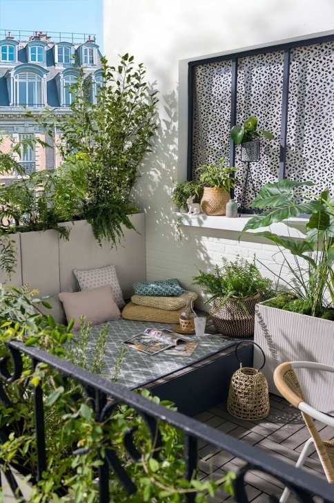 Apartment Garden Ideas Balcony Decorating Photo 918