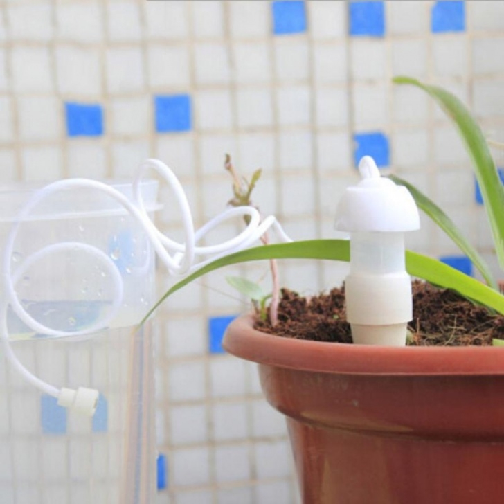 Automatic Drip Watering System Indoor 2Pcs Automatic Plant Waterers Drip Irrigation Self Photo 616