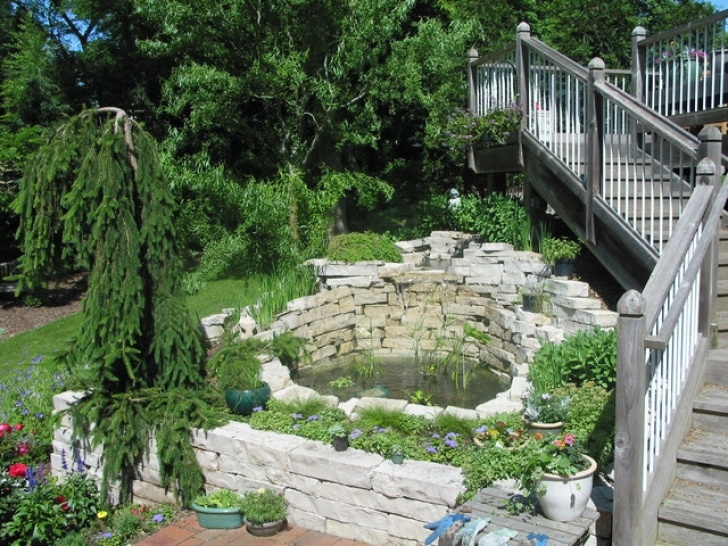 Bachmans Landscape Design Back Yard Patio, Deck And Gardens - Traditional Photo 859