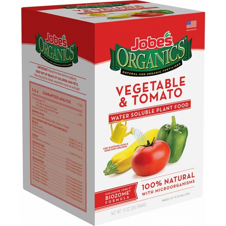 Best Fertilizer For Vegetables Jobes Organics 10Oz. Water-Soluble Vegetable And Tomato Picture 423