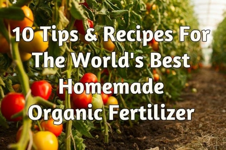 Best Organic Plant Fertilizer 10 Of The World'S Best Homemade Organic Fertilizers Photo 609