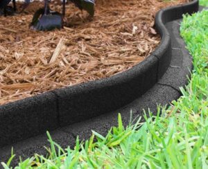 Black Edging For Landscaping Ecoborder 24 Ft No Dig Landscape Edging Black 628291060017 Picture 281