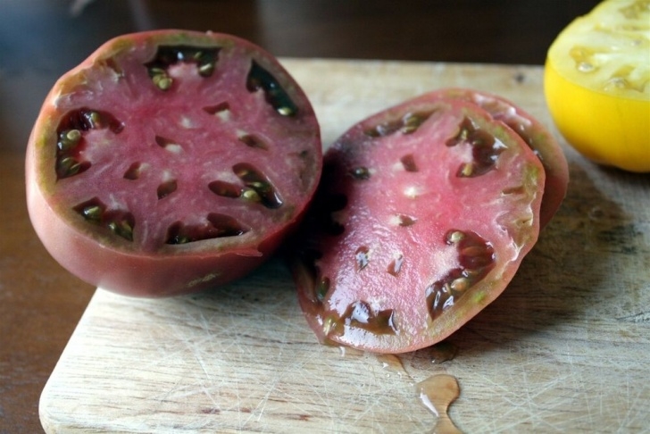 Black Krim Tomato Plant Black Krim Heirloom Tomato Seeds- 75+ Seeds 2019 Seeds $1 Picture 795