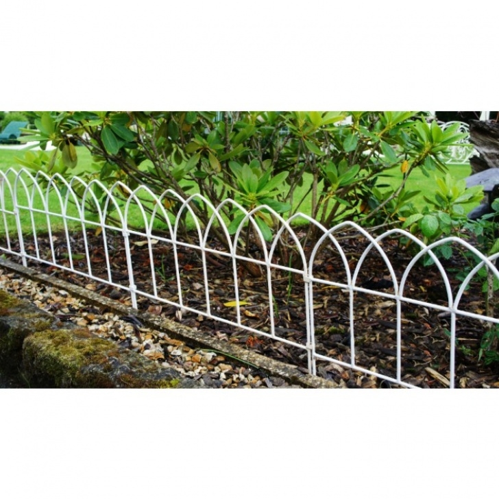 Black Metal Landscape Edging Border Arched Lawn Edging | Black Country Metal Works Picture 489