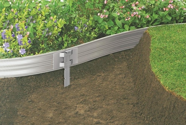 Black Metal Landscape Edging Border Edgline Premium Aluminium Lawn Edging (2.5M) - Silver £34.99 Picture 479