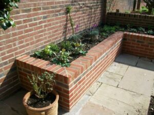 Building A Raised Flower Bed Brick Raised Garden Beds Landscape Gardener, Stonemason Image 255
