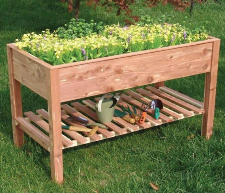 Cedar Raised Garden Bed Plans Build A Cedar Raised Garden Bed - Wood Plans With Photos Picture 656