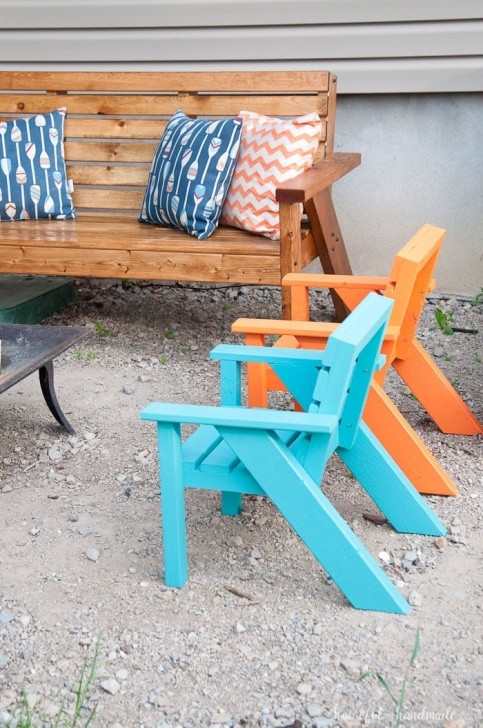 Cheap Diy Patio Furniture Easy Diy Kids Patio Chairs - A Houseful Of Handmade Image 780