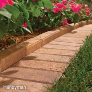 Curbing For Flower Beds Garden &amp; Lawn Edging Ideas And Install Tips — Family Handyman Photo 855