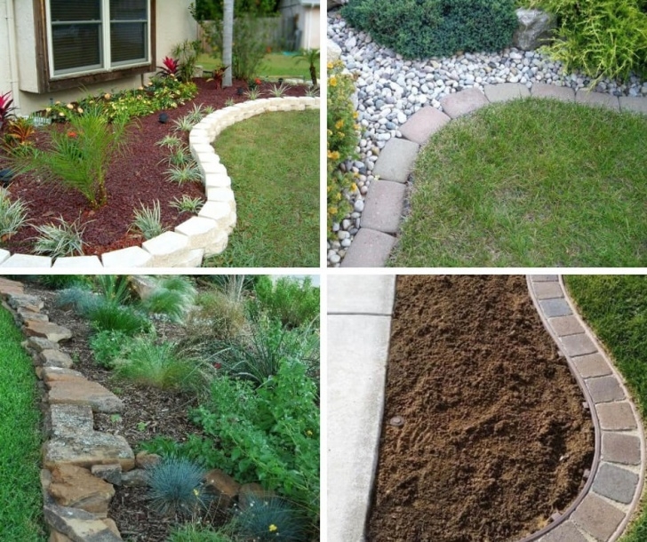 Decorative Flower Bed Edging 21+ Brilliant &amp; Cheap Garden Edging Ideas With Pictures Image 978