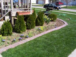 Decorative Flower Bed Edging Decor: Cheap Landscape Border | Landscape Edging Ideas Image 173