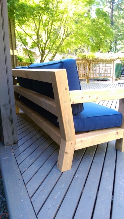 Diy Outdoor Furniture Ana White Ana White | Modern Rustic Outdoor Sofa Inspired By Rh Image 745