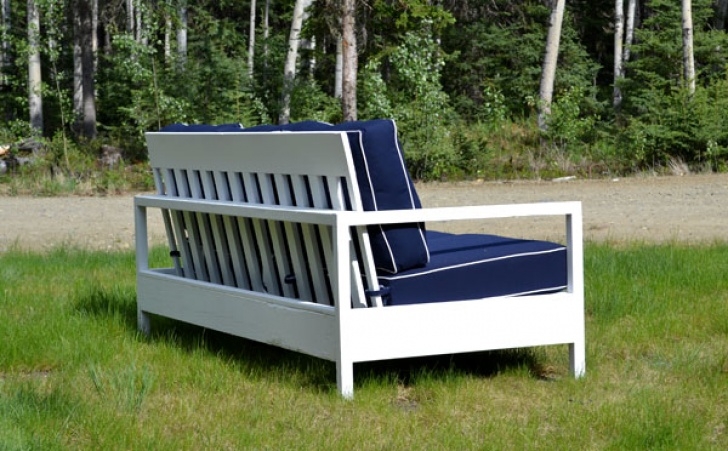 Diy Outdoor Furniture Ana White Ana White | Simple White Outdoor Sofa - Diy Projects Photo 407