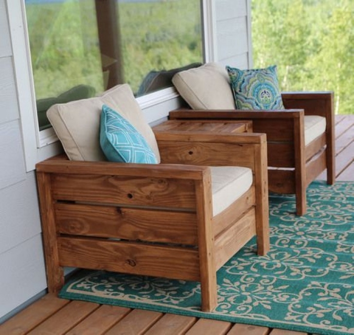 Diy Outdoor Furniture Ana White Modern Outdoor Chair From 2X4S And 2X6S | Modern Outdoor Image 870