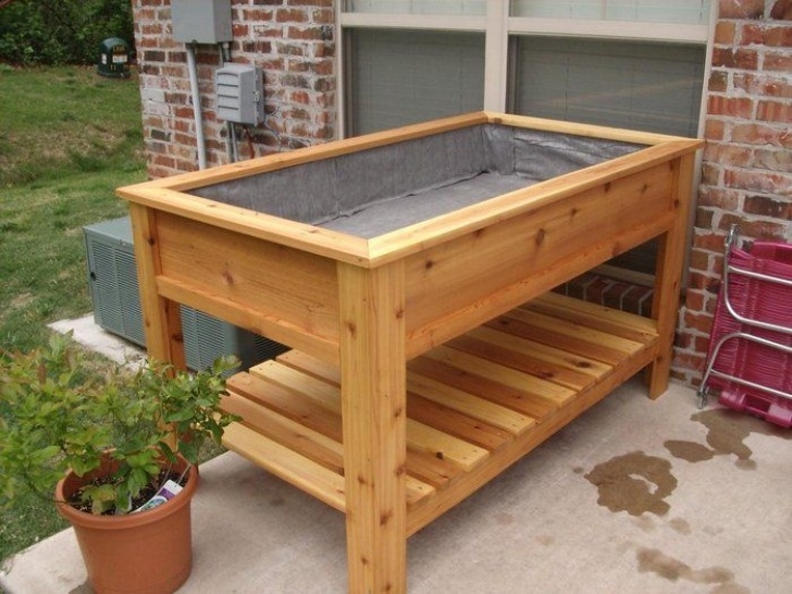 Diy Raised Garden Box Diy Waist High Planter Box | Garden Box Plans, Garden Image 731