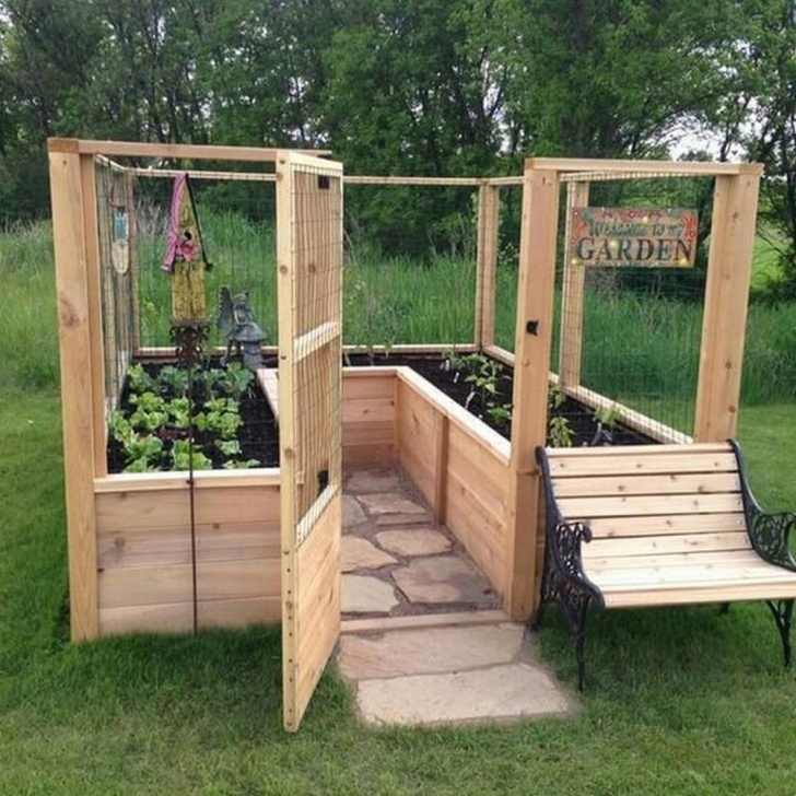 Diy Raised Vegetable Garden Diy Raised And Enclosed Garden Bed – The Garden! Picture 996