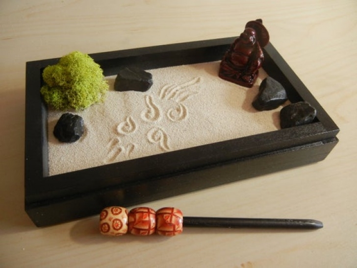 Diy Tabletop Zen Garden Mini03-Mini Zen Garden With Buddha Diy Kit Image 407