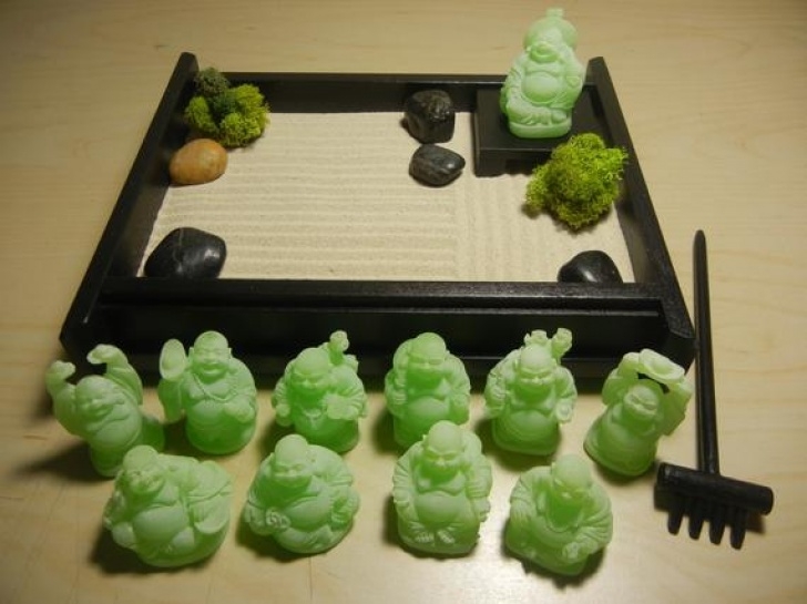 Diy Tabletop Zen Garden S-03Jb Small Desk Or Table Top Zen Garden By Critterswoodworks Photo 787