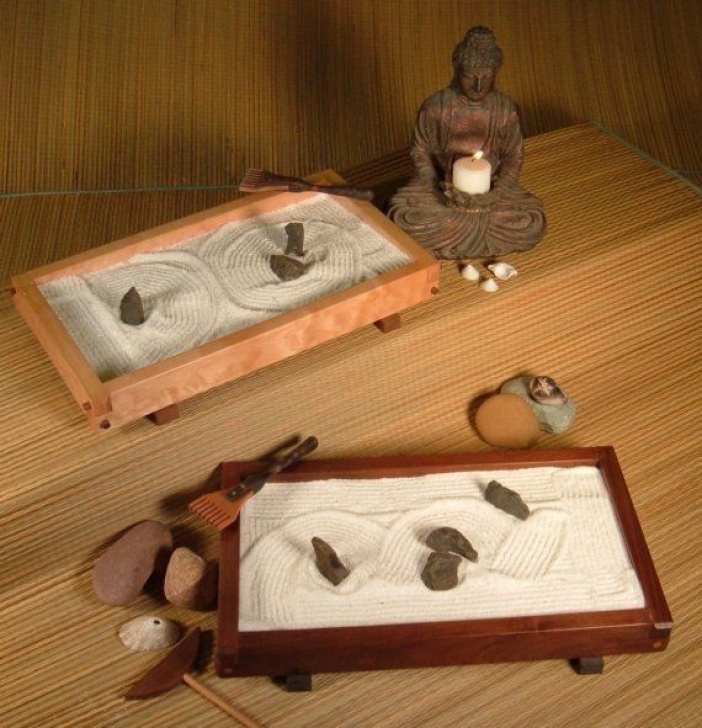 Diy Tabletop Zen Garden Tabletop Japanese Zen Rock Garden (Karesansui) Complete Picture 410