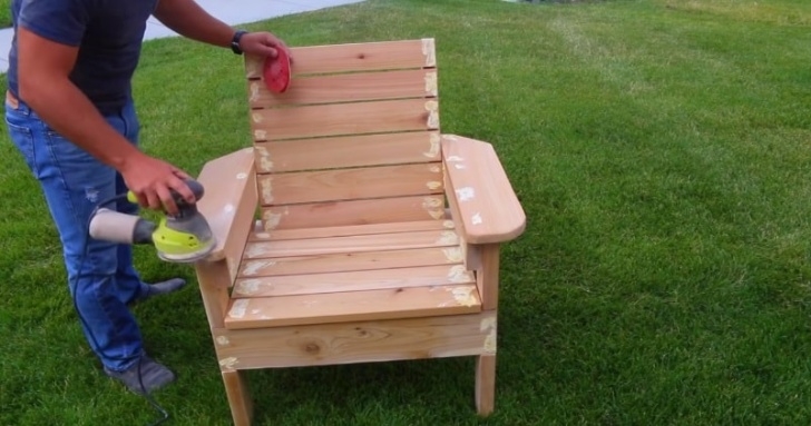 Diy Wood Patio Furniture How To Build A Patio Chair Out Of Wood – Diy Outdoor Chair Picture 811