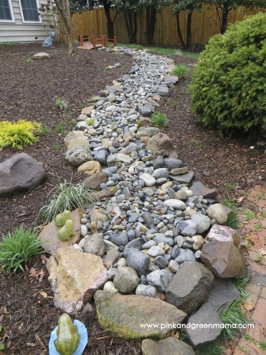 Dry River Bed Front Yard Diy Dried Up Stream Beds | Landscaping With Rocks Image 040