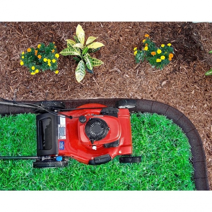 Ecoborder Landscape Edging Black Vigoro 4 Ft. L-Edging In Black-Ecobrd Blk 4 Ft - The Home Image 527