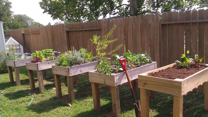 Elevated Raised Garden Bed Plans 17 Waist High Raised Garden Bed Plans For Easy Gardening Image 012