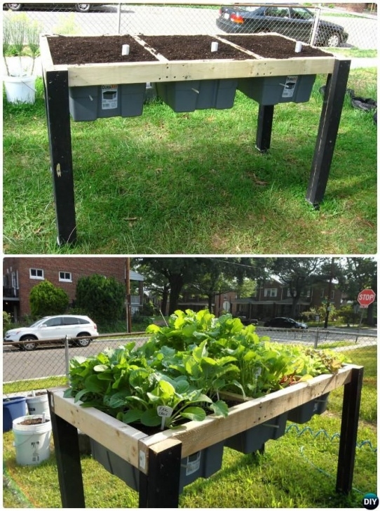 Elevated Raised Garden Bed Plans 20+ Diy Raised Garden Bed Ideas Instructions [Free Plans Picture 631