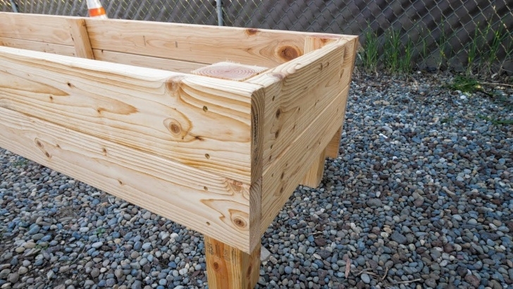 Elevated Raised Garden Bed Plans Diy: How To Build Raised Garden Beds For Sloped Yard Using Picture 659