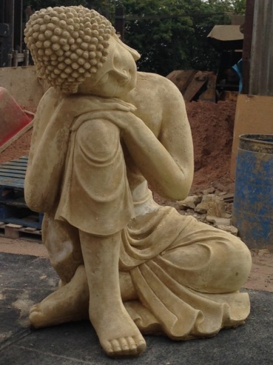 Extra Large Garden Statues Extra Large Cotswold Stone Buddha Statue – Stands Over 2 Photo 568