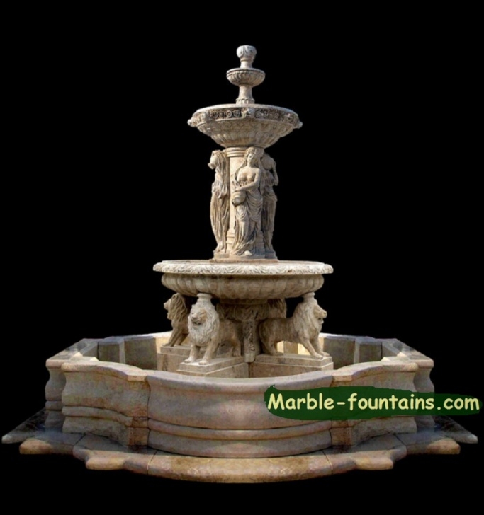 Extra Large Garden Statues Marble Fountains For Sale 11.48Ft Height Extra Large Photo 279