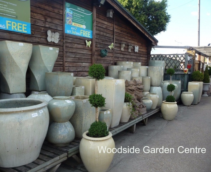 Extra Large Planters For Trees Details About Extra Large Glacier Cream Green Glazed Pot Picture 501