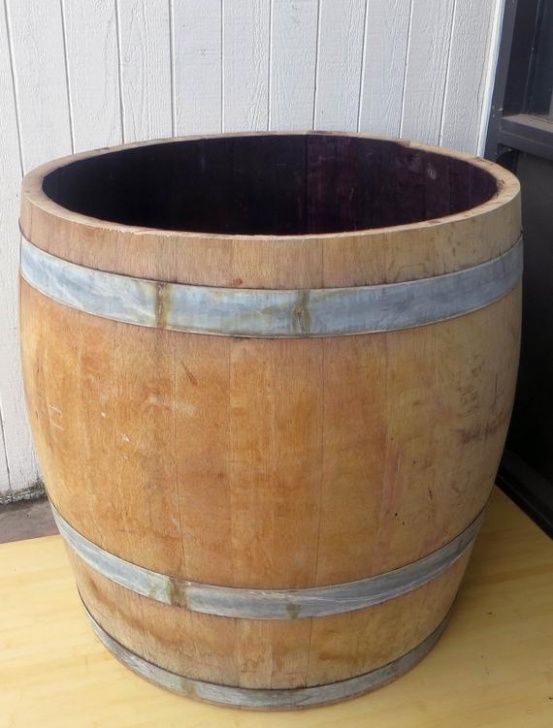 Extra Large Planters For Trees Extra Tall Wine Barrel Planter For Tree Or Shrub Planting Picture 792