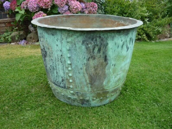 Extra Large Pots For Outdoor Plants Large Outdoor Planters | Large Plant Pot,Large,Copper Photo 767