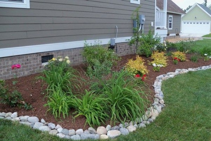 Flower Bed Borders Home Depot Stone Landscape Edging Borders | Posts Related To Picture 263