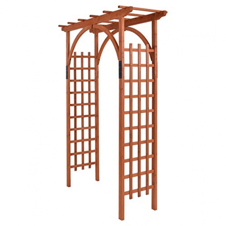 Garden Arch Home Depot Colibrox–Premium Outdoor Wooden Cedar Arbor Arch Pergola Picture 886