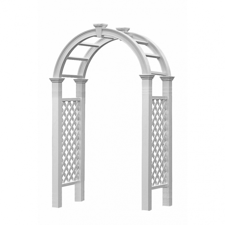 Garden Arch Home Depot New England Arbors Nantucket Legacy Arbor | Hoover Fence Co. Photo 381