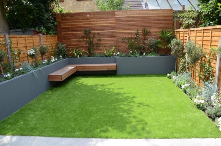 Garden Design For Small Gardens Small Garden Design Fake Grass Low Mainteance Contempoary Image 286
