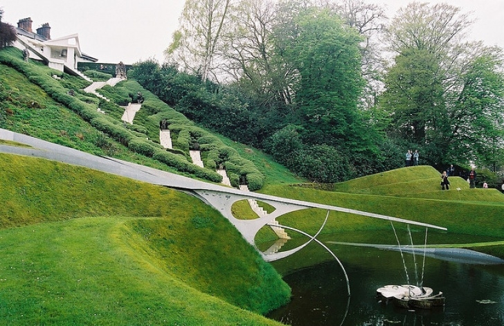 Garden Of Cosmic Speculation The Garden Of Cosmic Speculation In Dumfries, Scotland Image 249