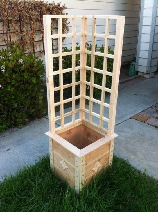 Garden Planters With Trellis Build A Garden Grow Box And Trellis Combo | Diy Projects Picture 114
