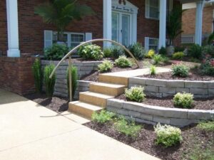 Garden Retaining Wall Blocks Block Retaining Walls - Landscaping St. Louis, Landscape Photo 591